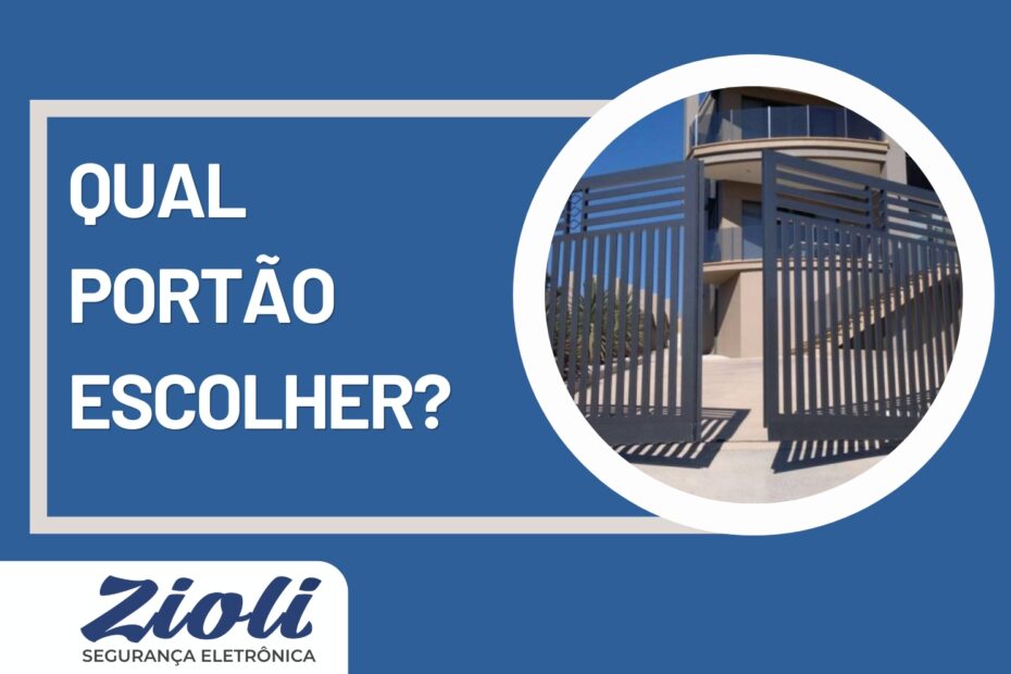 Qual é o Melhor Tipo de Portão para Automatizar